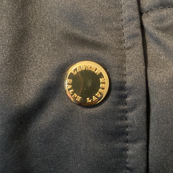 Lauren Ralph Lauren Black Plus Size Satin Puffer Jacket 1X NWT - Picture 6 of 16